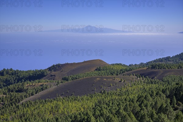 View from Birigoyo Volcano to Teide