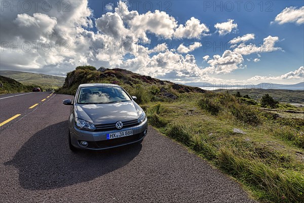 Car parked on the side of the road