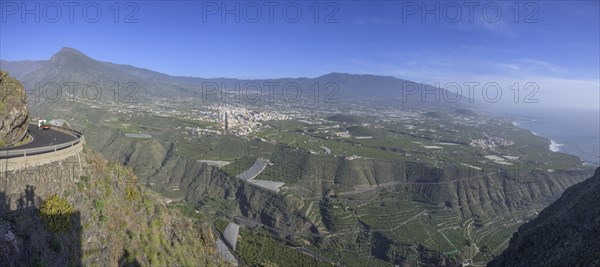 View from Mirador del Time to Los Llanos