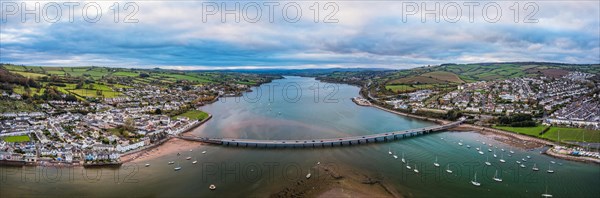 Panorama over Shaldon and Teignmouth