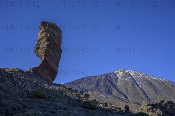 Roque Cinchado and Teide