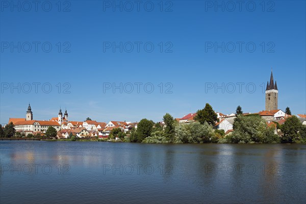 Town view with St. James' Church