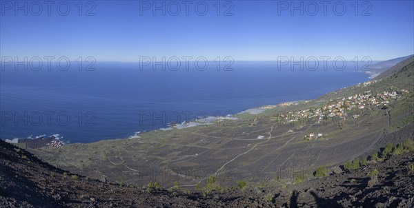 View from the volcanic cone San Antonio