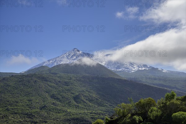 Snow-capped Teide