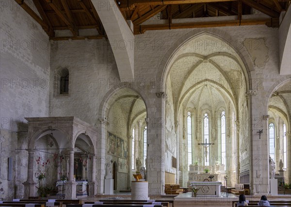 Interior view of the Cathedral of Sant Andrea Apostolo