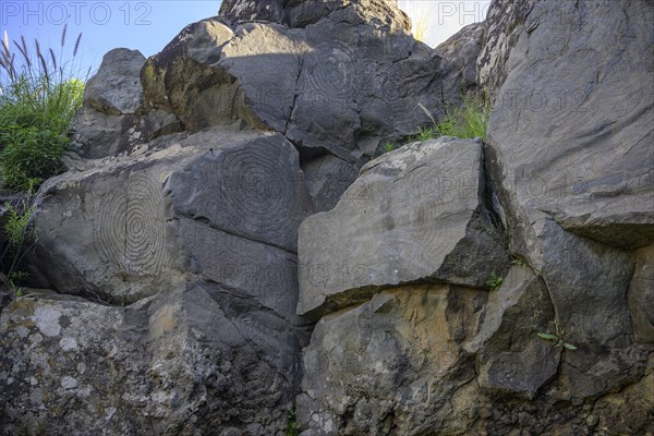 Rock carvings of El Cementerio