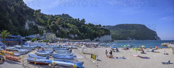 Town beach of Sirolo