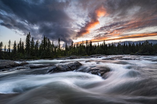 Rapids of the river Gamajahka