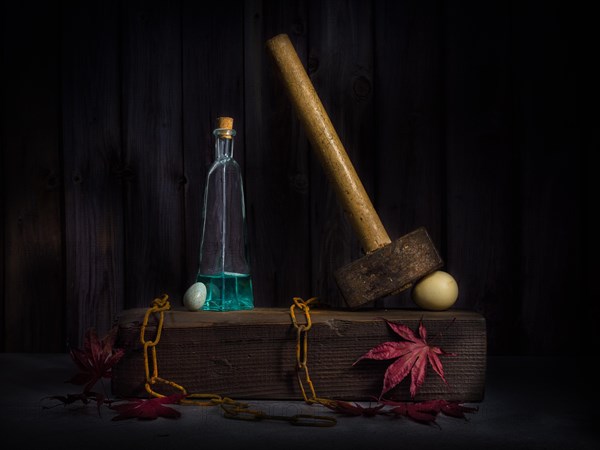 Still Life with Old Hammer