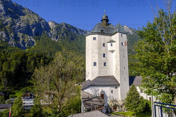 Mariastein with pilgrimage church and keep