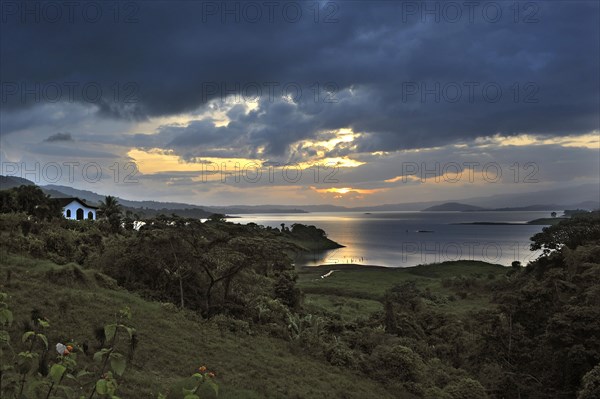 Sunset at Lake Arenal