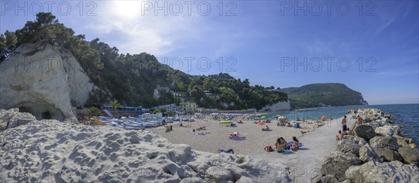 Sirolo town beach