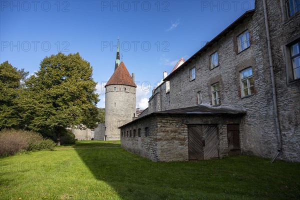 City Wall with Reeperbahn Tower