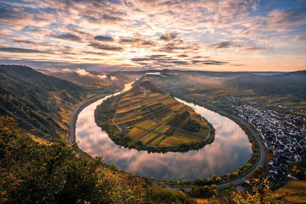 View over the Moselle valley