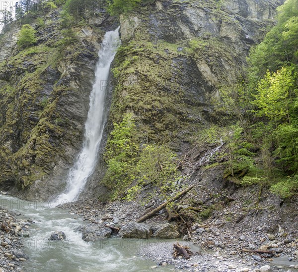 Waterfall in the Liechtensteinklamm