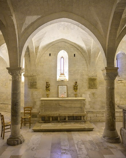 Crypt in the Cathedral di San Leopardo