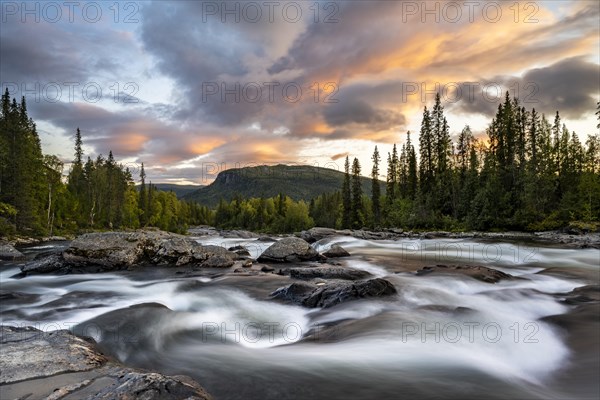 Rapids of the river Gamajahka