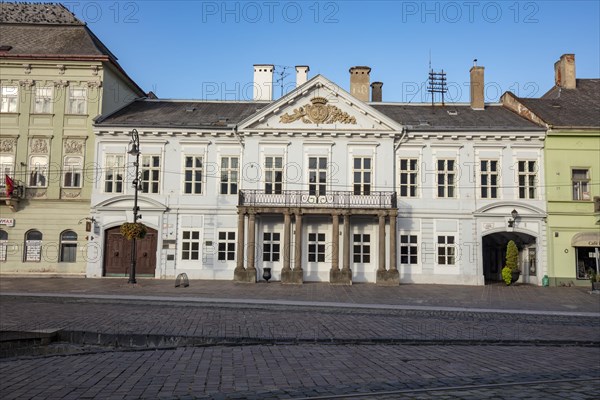 Classicist building on the main alleyway