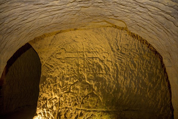 Carved cross