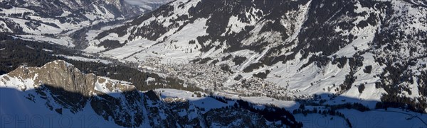 Panorama into the upper Emmental with Soerenberg