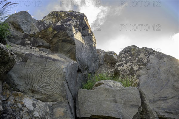 Rock carvings of El Cementerio