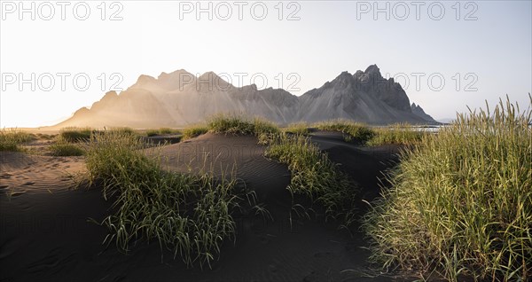 Black lava beach