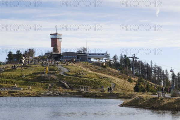 Wurmberg tower at the summit of the Wurmberg