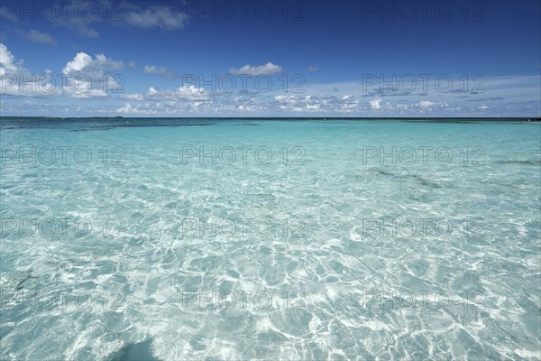 Crystal clear water on Pineapple Beach