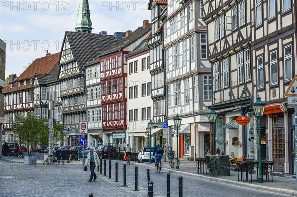 Half-timbered houses