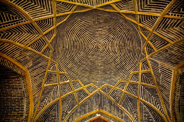 Dome walkway in the Kukeldash Medrese