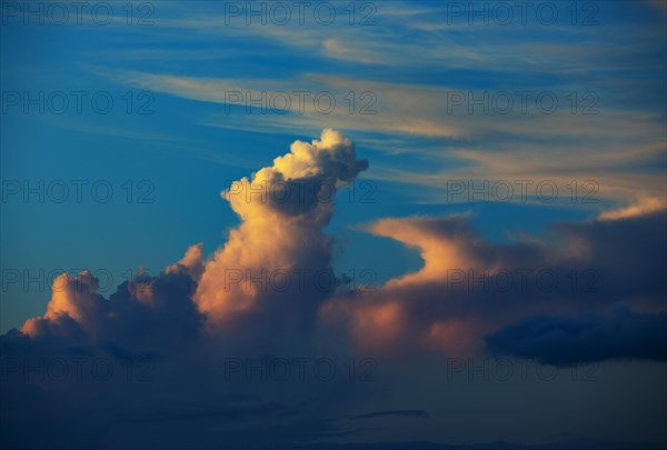 Sunset with clouds in Ribeira Grande