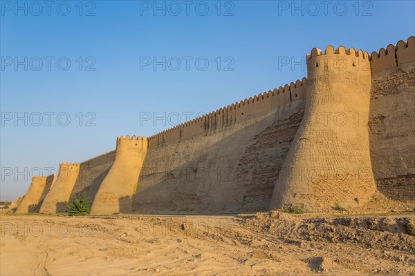 City wall made of mud bricks