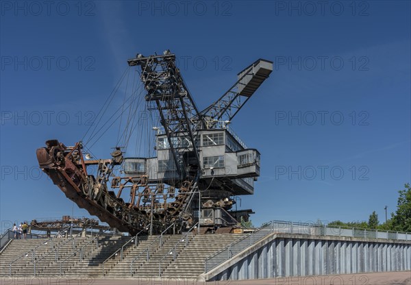 Old lignite excavators in Ferropolis