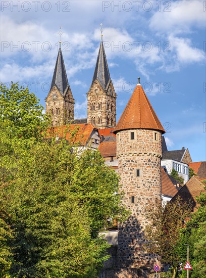 Winter Tower and Cathedral