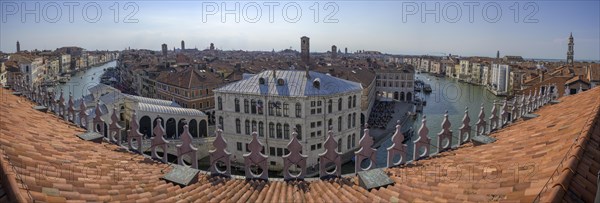 View from the roof terrace of the Fondaco dei Tedeschi