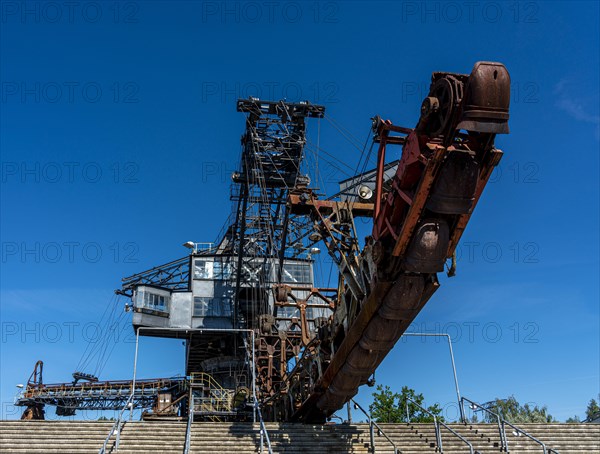 Old lignite excavators in Ferropolis