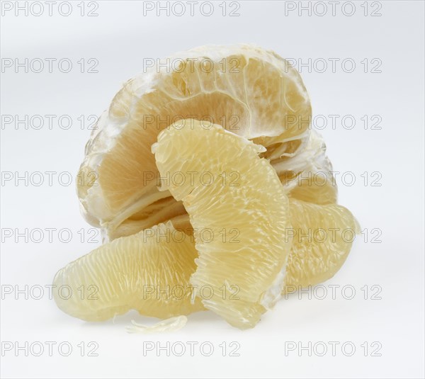 Peeled chinese grapefruit