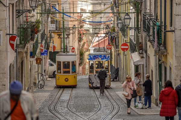 Funicular railway Ascensor da Bica