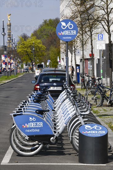 Deezer Nextbike rental bikes