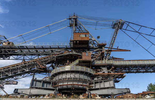 Old lignite excavators in Ferropolis