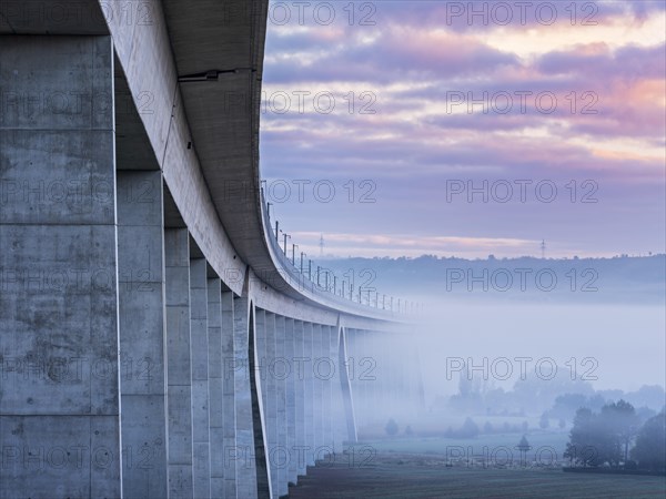 ICE bridge over the Unstrut valley