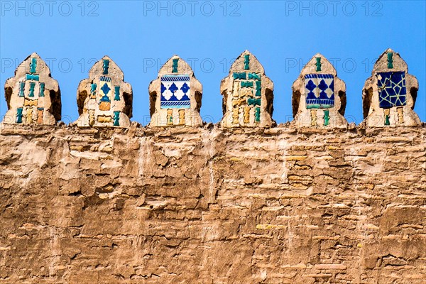 Clay wall of the Toshxauli Palace