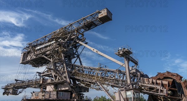 Old lignite excavators in Ferropolis