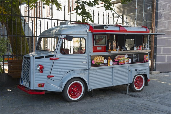 Citroen van as a snack vehicle