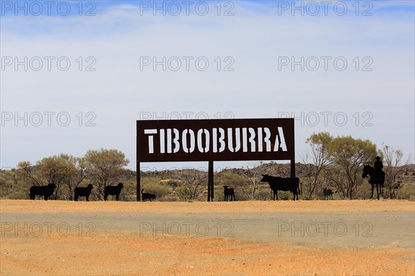Tibooburra Sign