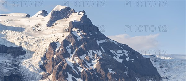 Glaciated peak
