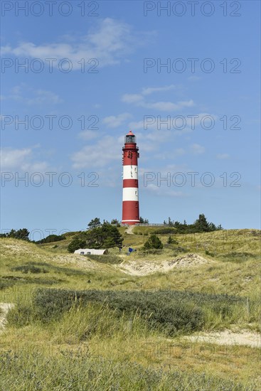 Amrum lighthouse near Wittduen