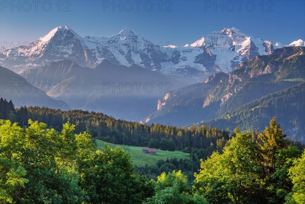 Eiger triumvirate with the Eiger North Face