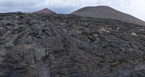 Typical volcanic landscape near La Restinga