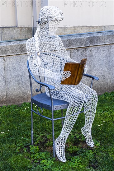 Wire mesh figure